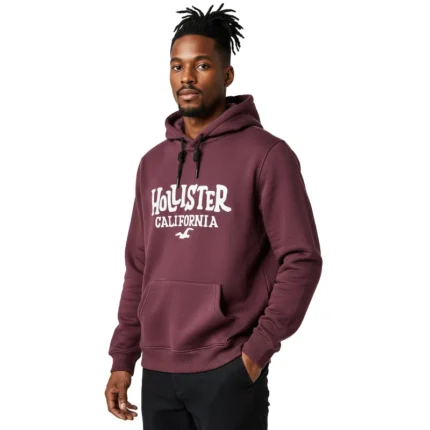 Hoodie Hollister Chest Print