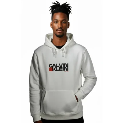 Hoodie calvin klein chest print