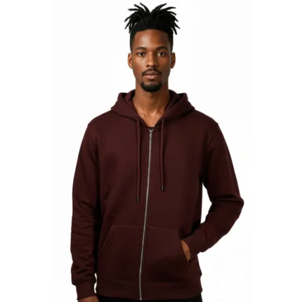 Hoodie fullzipper basic