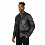 Jacket Leather Chest
