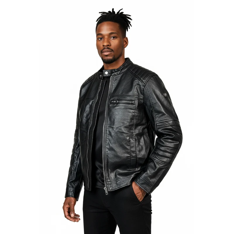 Jacket Leather Chest