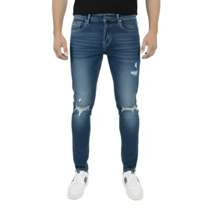 Jeans Pants Breshka Slim Unfinish