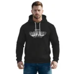 Printed chest hoodie