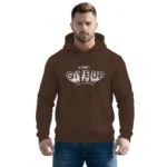 Printed chest hoodie